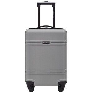 Traveler’s club Skyline Rolling Carry 4-Wheel System 20"  Silver. Travel bag